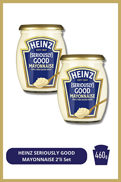 Heinz Cam Mayonez (Seriously Good) 460 g 2'li Set