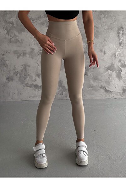 NOLYA MODA High Waist Fleece-Lined Winter No Show Belize Leggings