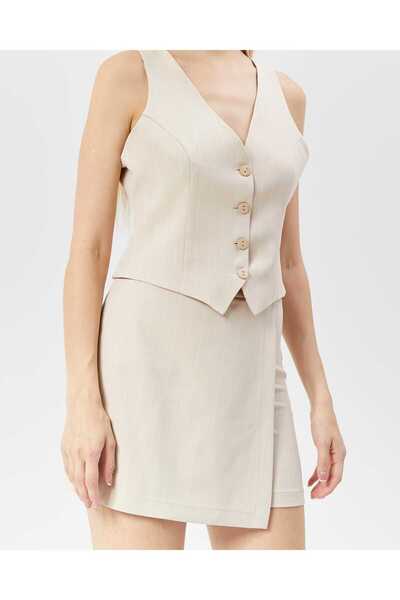 Milamia Mini Length Striped Shorts Skirt