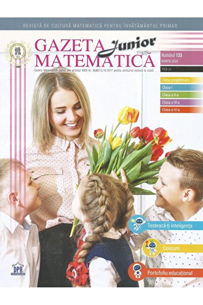 Editura Didactica Publishing House Gazeta Matematica Junior nr. 133, Martie 2...