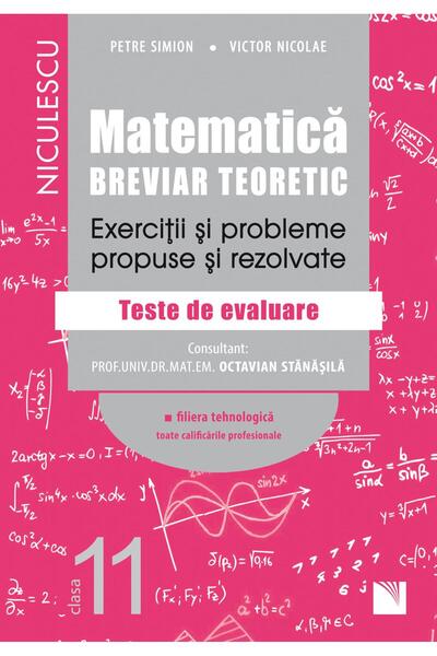 Editura Niculescu Matematica, clasa a XI-a. Breviar teoretic. Exerci