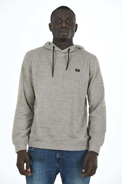 TRENDHİLL Men's Supersoft Hooded Thessaloniki Fabric Sweatshirt 5236-E