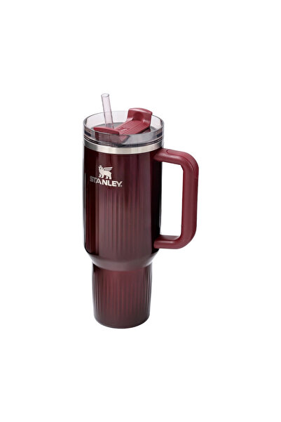 Stanley Quencher H2.0 Fluted Thermos with Straw 1.18 L Red