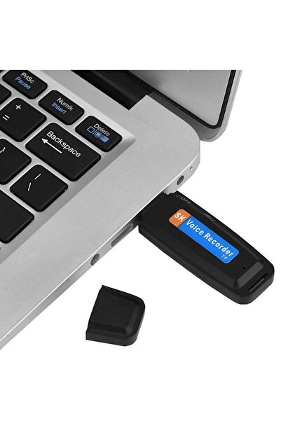 zola Mini USB stick recorder, plastic, 70x21x9.4 mm, black