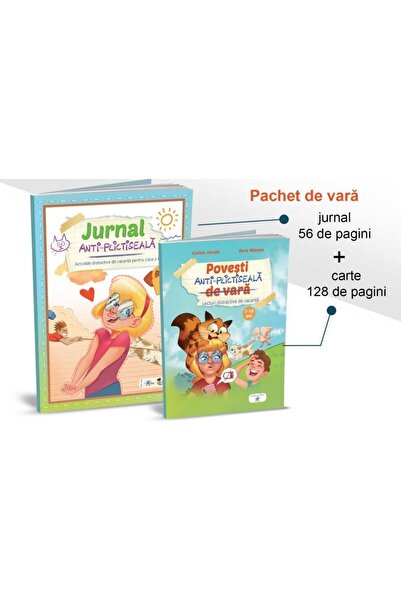 Editura EDU Pachet de vara pentru clasa a II-a (Povesti anti-p
