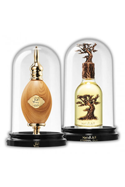 lattafa 2-Piece Unisex Perfume Set: Afaq 100 ml + Eternal Oud 100 ml -