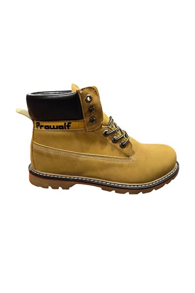 Prowolf Κίτρινες ανδρικές μπότες από μικροΐνες