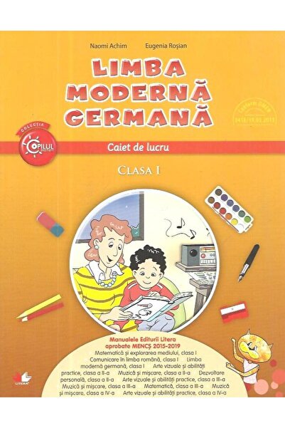 Editura Litera Educational Limba moderna germana. Caiet de lucru. Clasa I, Na