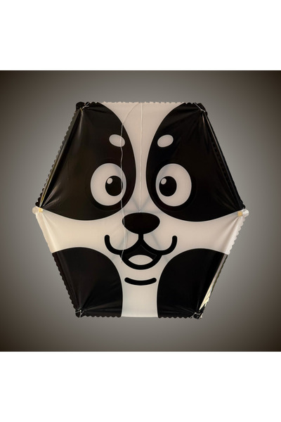 GÜLEN UÇURTMA Naylon Altıgen Uçurtma / Köpekcik