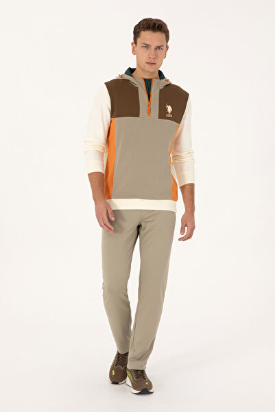 U.S. Polo Assn. Men's Light Khaki Sweatpants 50315459-Vr183