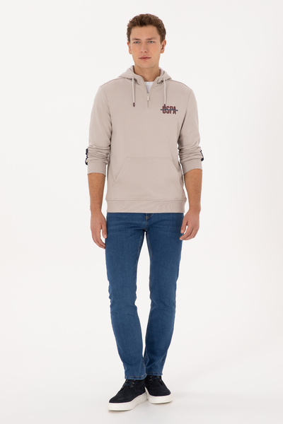 U.S. Polo Assn. Men's Stone Sweatshirt 50315525-Vr049