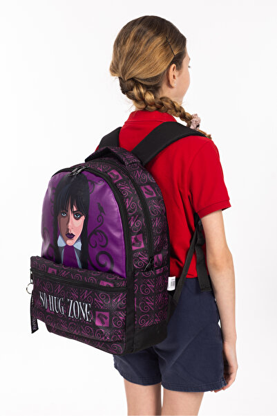 Necati Çanta Licensed Wednesday Elementary School Backpack