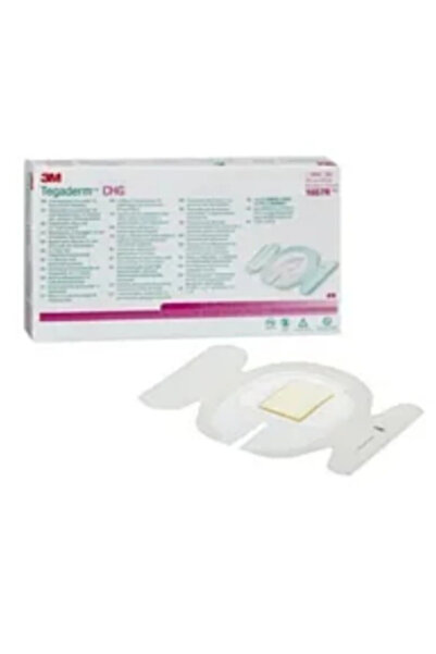 Choice Tegaderm (2 pieces) 1657r Chg Transparent Wound Dressing with Gel 8.5 cm x 11.5 cm