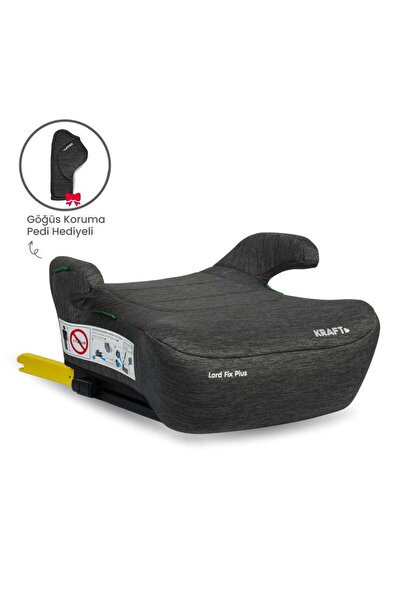 Kraft Lord Fix Plus i-size Booster 125-150 cm (15-36 Kg) Yükseltici Oto Koltu...