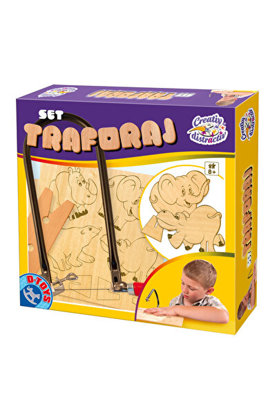 D-Toys Joc creativ-Set de traforaj,