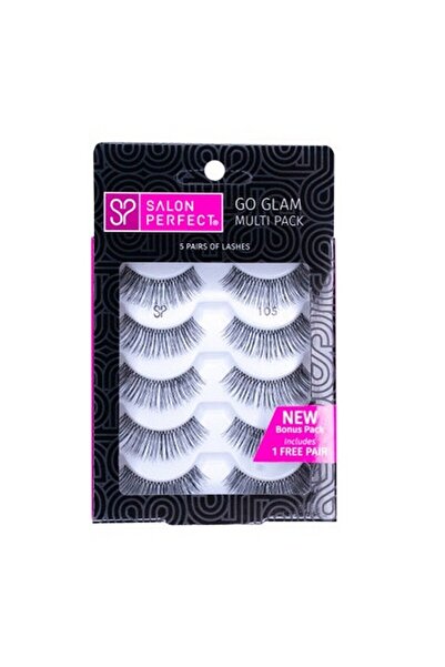 Salon Perfect مجموعة رموش Go Glam Multi Pack 105 (4) شريط