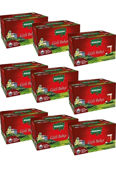 Doğadan Gizli Bahce 100 Teapot Bags X 9 Pieces X 12 Packs