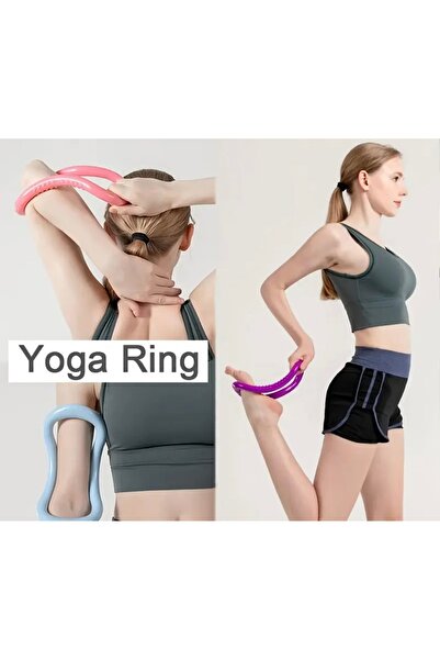 newaa butik 1 adet Yoga Pilates Eğitim Halkası Esneme için, Kapalı Ev Fitness...