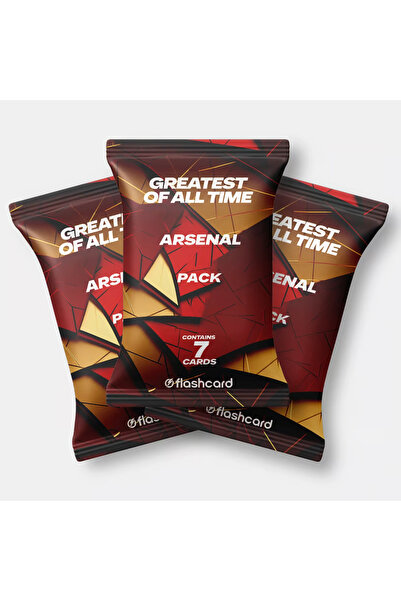 FLASHCARD Arsenal – Greatest of All Time Pack (Set de 21 Mini carduri)