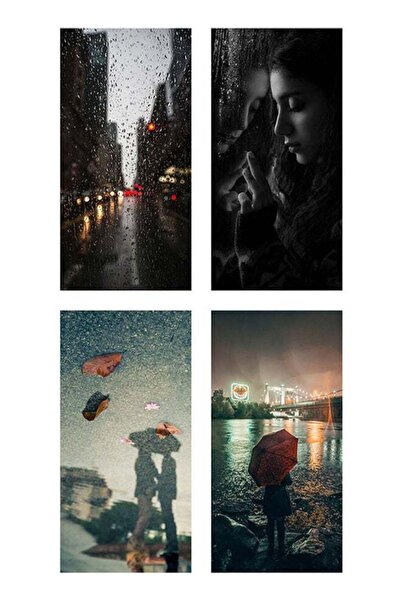 Drub Alabdaa SASB 4-piece Multicolor Wall Panel 40 x 20 cm