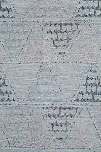 Premier Home Dessin Ringed Background Curtain Powder 140X260