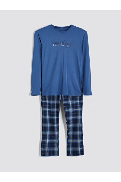 LC Waikiki Plaid Men's Pajama Set (W5)