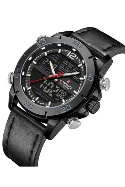 Naviforce Men's Water Resistant Analog/Digital Watch
