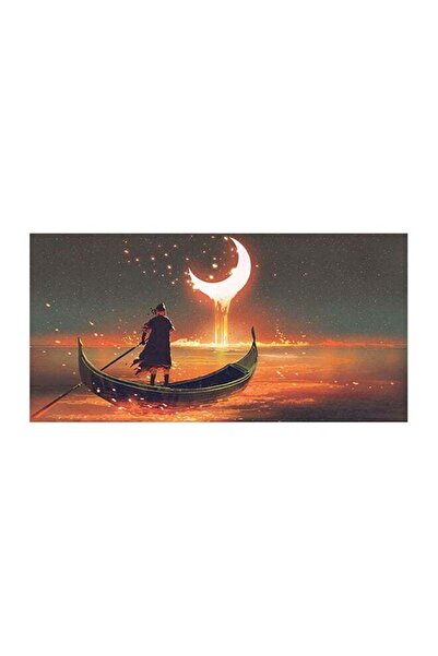 Sasb لوحة فنية جدارية بدون إطار لتزيين الحائط، متعددة الألوان، 30×15 سم