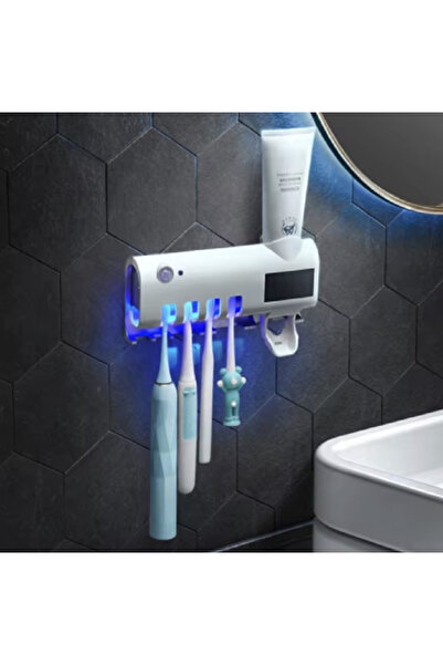 OEM Suport inteligent pentru periuța de dinți de baie cu sterilizare UV, ener...