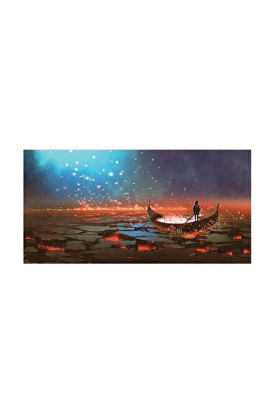 Sasb Unframed Wall Art Panel Multicolor 30x15 cm