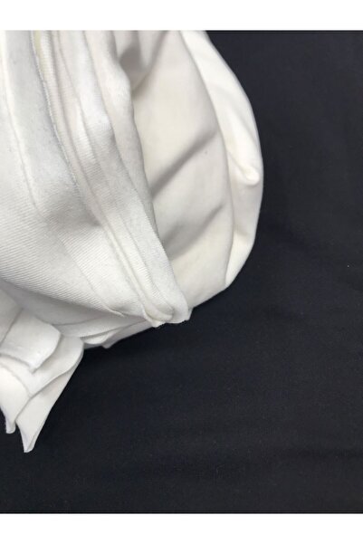 Yiğit Kumaş Bebe Ribana Combed Cotton Fabric, Piece 95X180Cm Ecru Color