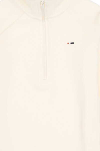 U.S. Polo Assn. Girl's Cream Sweatshirt 50317884-Vr256