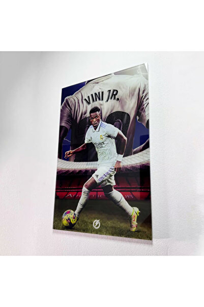 FLASHCARD Vinicius Jr Acrylic Glass Painting