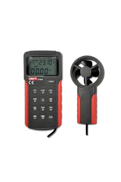 UNI-LABS UT361 Dual Display Precision Anemometer, 8 Digits
