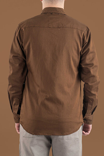 bombe Slim Fit Men's Denim Shirt