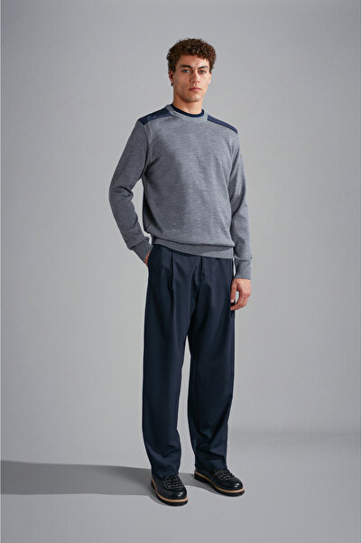 PAUL&SHARK MEN'S KNITTED ROUNDNECK C.WWOOL