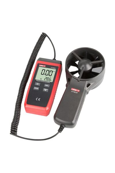 UNI-LABS Digital anemometer for measuring wind speed and temperature