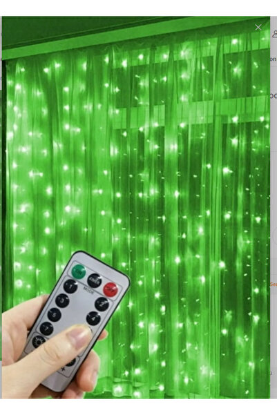 ledison 3X3 PERİ PERDE LED USB Lİ KUMANDALI LED