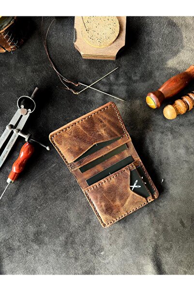 Koof Craft Genuine Leather Wallet, Brown Leather Wallet, Gift Product, Handmade, Stylish and Durable
