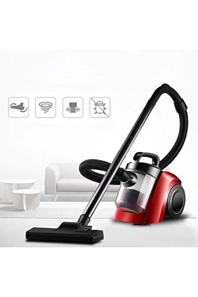 SokShop SOK Cyclone Vacuum Cleaner, Bagless, 2L Capacity, 1300W Power, Red