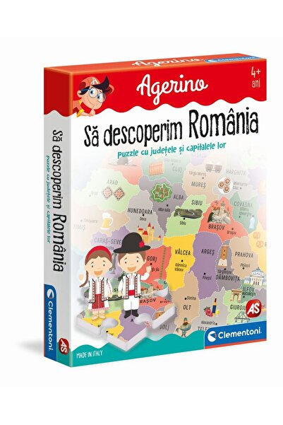 Agerino Joc educativ Sa descoperim Romania