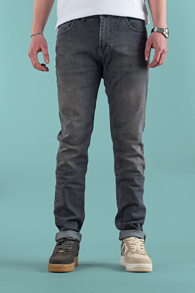 bombe Men's Blue Slim Fit Comfortable Lycra Jeans