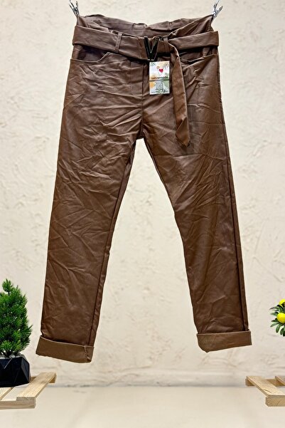 sahnemoda بنطلون جلد مستورد من ماركة V Toka