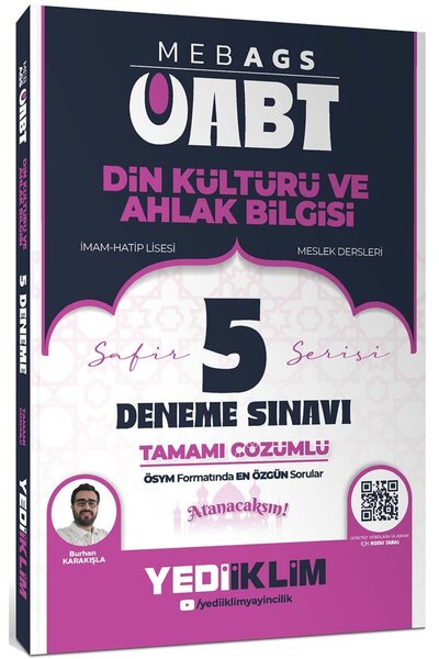 Yediiklim Yayınları MEB AGS ÖABT Din Kültürü Ve Ahlak Bilgisi Safir Serisi Ta...