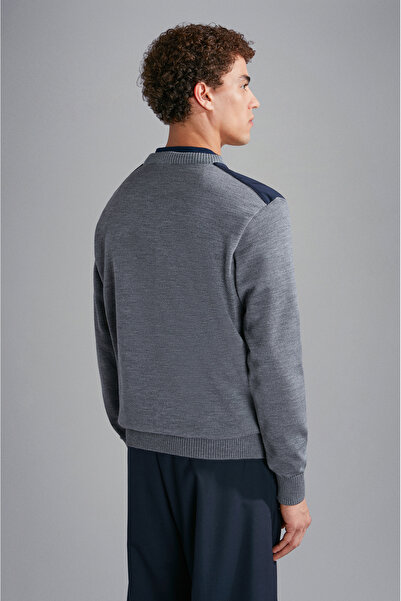 PAUL&SHARK MEN'S KNITTED ROUNDNECK C.WWOOL