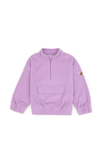 U.S. Polo Assn. Girl's Lilac Sweatshirt 50317992-Vr034
