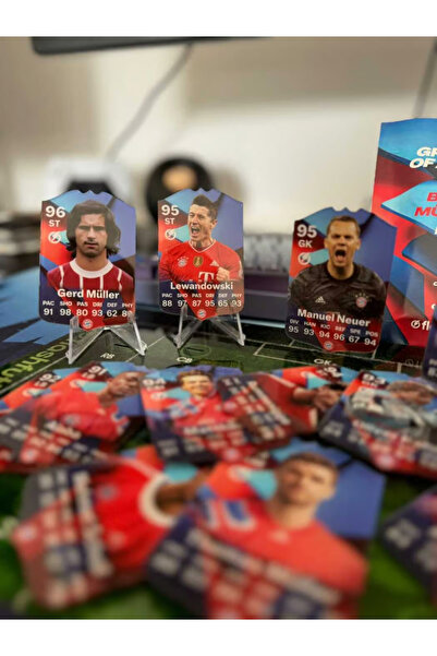 FLASHCARD Bayern Munchen Legends – Greatest of All Time Pack (Set de 21 Mini carduri)