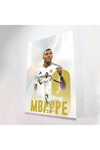 FLASHCARD Tablou Sticlă Acrilică Kylian Mbappe
