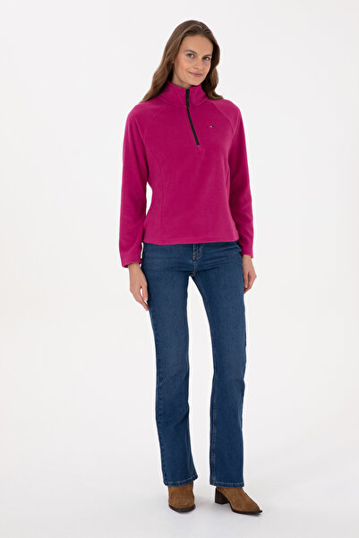 U.S. Polo Assn. Women's Fuchsia Sweatshirt 50316714-Vr023