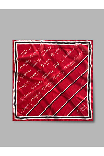 Luma Neckwear Ataturk Signature Patterned Chiffon Scarf